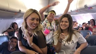 CANTANDO VINGANÇA NO AVIÃO ft MAÍSA e RAFA KALIMAN  LUAN SANTANA [upl. by Carolin716]