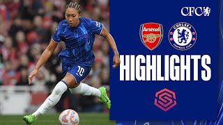 Arsenal Women 12 Chelsea Women  HIGHLIGHTS amp MATCH REACTION  WSL 2425 [upl. by Radu]