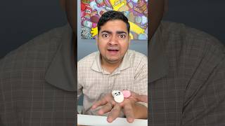 Marshmallow 🍬 Magic failed 😱😂 shorts funny trending [upl. by Dnaletak]