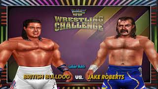 WWF LEGENDS N64  BRITISH BULLDOG vs JAKE ROBERTS LADDER MATCH [upl. by Onairotciv]