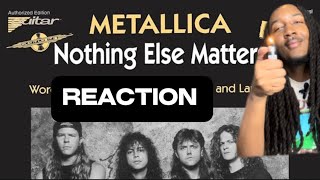 Metallica Nothing Else Matters Reaction [upl. by Plossl123]