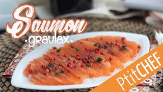 COMMENT FAIRE SON SAUMON GRAVLAX À LA MAISON  🐟 [upl. by Watanabe194]