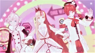 【Piko・Galaco・Fukase】Buriki No Dance  ブリキノダンス 【Vocaloid MMD】CatYss [upl. by Tippets]