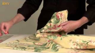 DIY How to Make a Pleated Drapery Heading [upl. by Lynnet814]