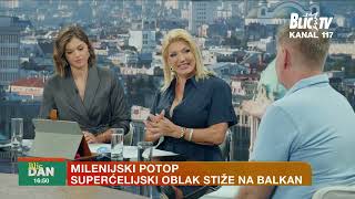 Šta je MILENIJSKI POTOP Superćelijski oblak stiže na Balkan  BLIC DAN [upl. by Leigha458]