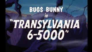 Looney Tunes quotTransylvania 65000quot Opening and Closing [upl. by Alleber]