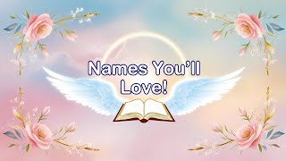 Unique Biblical Baby Girl Names You’ll Love in 2025 [upl. by Llehsor585]