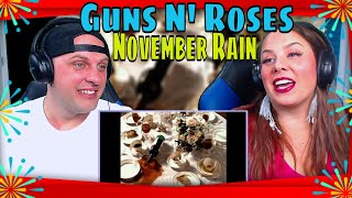 REACTION To Guns N Roses  November Rain  THE WOLF HUNTERZ REACTIONS [upl. by Monaco303]