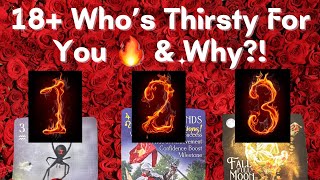 18 Whos Thirsty For You And Why 🔥Pick A Card🔥 [upl. by Kahler]