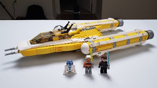 Chill Speed Build  Lego Star Wars Anakins Ywing Starfighter 8037  Classic 2009 Set [upl. by Krid]