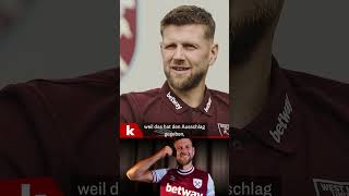 Füllkrugs erstes Interview bei West Ham  auf Englisch shorts [upl. by Corder154]