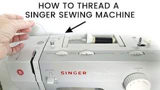 How To Thread A Singer Sewing Machine [upl. by Nelson508]