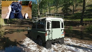 Forza Horizon 4  1972 LAND ROVER  OFFROAD with THRUSTMASTER TX  TH8A  1080p60FPS [upl. by Casia443]