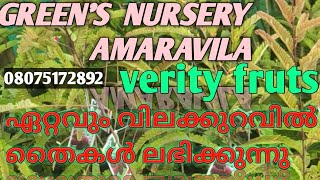 Greens nursery Amaravila Kannamkuzhi details description Gods Own Conutry [upl. by Aiekahs266]