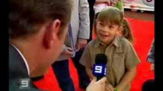 Bindi Irwin Nickelodeon Awards [upl. by Hgielar]