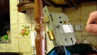 Lock Picking UNION 3 Lever Mortice Lock With A HOME BREW Over Lifter wwwuklocksportcouk [upl. by Sidney853]