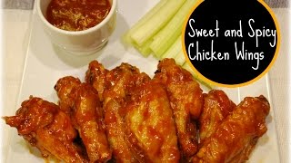 Sweet and Spicy Chicken Wings Recipe [upl. by Eelram]