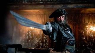 Pirates of the Caribbean On Stranger Tides Blackbeard Battle Pack Movie Toy Review [upl. by Aral101]