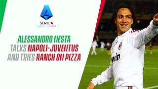 Does Alessandro Nesta like ranch on his pizza  Serie A  Serie A on CBS Sports [upl. by Meuse]