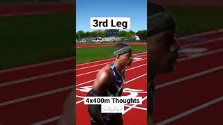 Thoughts in the 4x400m Relay 💭  2022 Track amp Field Comedy kingsleytv [upl. by Polivy104]