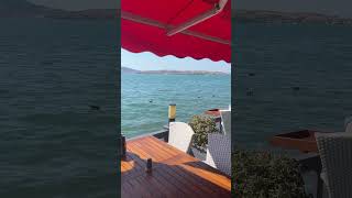 Lunch with a view in Ayvalik Turkey [upl. by Ardnuhsed]