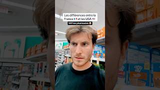 La logique des pharmacies aux USA🇺🇸😱🤯travel viralvideo vlog ytshorts reels france humour [upl. by Karina]