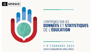 Conférence de lUNESCO sur les données et statistiques de léducation [upl. by Verina]