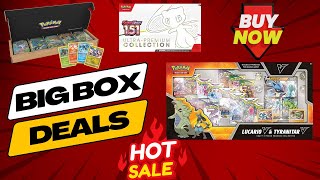 BIG BOX CINCO DE MAYO DEALS Jump on These Pokémon Card Deals Right Now [upl. by Jaffe837]