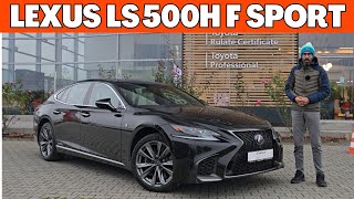 Lexus LS500h F Sport din 2019 [upl. by Aleuqahs514]