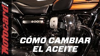 Como cambiar el aceite a una moto [upl. by Phelips]