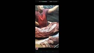 DEBONE PIG PORK SHOULDER CUTTING AMAZING KNIFE SKILLS 🥩🥩 EASY CUTTING 115 PIGMEAT VIRAL DEBONE🥩🥩 [upl. by Cohette]