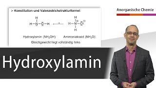 Hydroxylamin  Anorganische Chemie [upl. by Divod773]