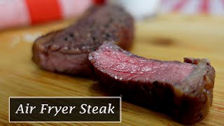 Air Fryer Medium Rare Steak  So Juicy amp Tender [upl. by Alit96]