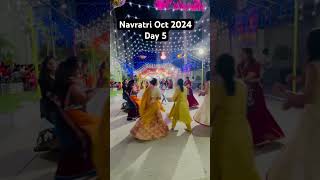 Navratri 2024 day 5 society garba 2 [upl. by Brown]