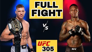 Israel Adesanya vs Dricus Du Plessis  Full Fight Highlights  UFC 305 [upl. by Lacym]