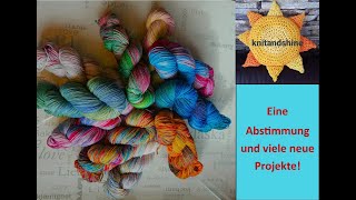 knitandshine123 Eine Abstimmung und viele neue Projekte [upl. by Masry891]