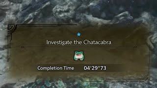 MH WIlds Beta Chatacabra Insect Glaive  429 No Items [upl. by Peder]