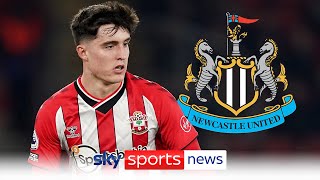 Newcastle agree deal with Southampton for Tino Livramento [upl. by Ecaroh]