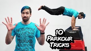 10 Parkour Tricks for Beginners Learn Parkour and Freerunning [upl. by Eliath]