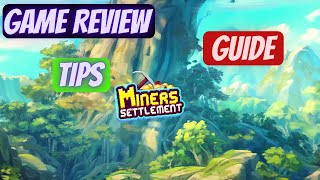 Miners Settlement Idle RPG android gameplay game review tips and tricks walktrough and guide [upl. by Suelo]