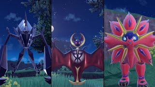 How to Get SHINY Solgaleo Lunala and Necrozma in Pokemon Scarlet and Violet  Optimism247 [upl. by Gustafson566]