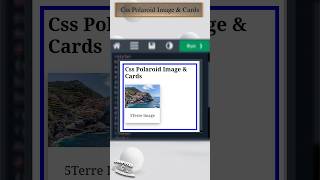 𝐂𝐬𝐬 𝐏𝐨𝐥𝐚𝐫𝐨𝐢𝐝 𝐈𝐦𝐚𝐠𝐞 amp 𝐂𝐚𝐫𝐝𝐬  css polaroid image cards html css3 html5 Educationslearning [upl. by Irpak]