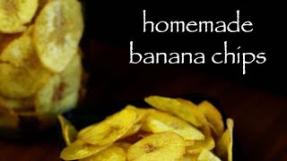 Homemade Banana Chips Recipe [upl. by Janek739]