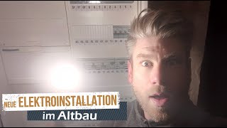 Elektroinstallation  Altbau [upl. by Hgielanna655]