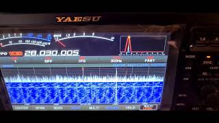 Yeasu FTdx101MP Yaesu FPS101 is a noisy bugger [upl. by Vinay716]