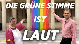 Die LAUTE Stimme im Landtag  Green Screen ep100 [upl. by Hehre]