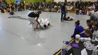 US Grappling NOVA October 21 2017 Juvenile Gi Intermediate Age 1315  122 – 127 lbs Match 1 [upl. by Nedroj561]