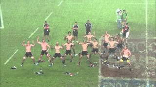 All Blacks Sevens Haka in the rain [upl. by Rickard]