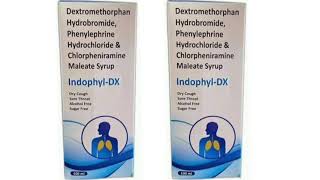 Indophyl DX Syrup Dextromethorphan Hydrobromide Phenylephrine Hydrochloride Chlorpheniramine Maleate [upl. by Nnod]