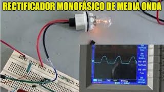 Electrónica de Potencia  Rectificador monofásico de 12 onda Multisim 143 [upl. by Atenek863]